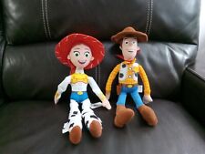 Disney Woody And Jessie Cowboy Dolls Plush 16” Disney Large picture