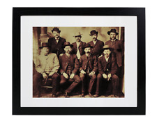 1883 WYATT EARP & Dodge City Peace Commission Matted & Framed Picture Photo picture