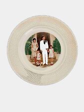 President John F Kennedy JFK Family Ceramic Collectible Plate - Very Rare picture