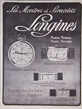 1925 LONGINES LES WATCHES ET BRACELETS ADVERTISING picture