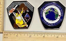 MILITARY BLACK OPS CHALLENGE COIN - NROL-15 VERSION (A) SILENCE VENGEANCE PATCH picture