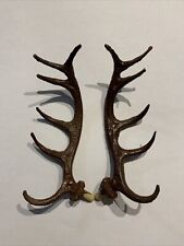 Cuckoo Clock Deer Antlers  4 inches. Set of 2 (ORIGINAL AND NEW) picture