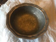 Vintage Wllton 1973 Queen Anne 9” Pewter Bowl Armetale Columbia PA picture