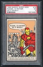 1966 Donruss Marvel Iron Man Rookie #19 PSA 5 Pop 10 picture