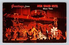 Las Vegas NV-Nevada, MGM Grand Hotel Advertising, Vintage Souvenir Postcard picture