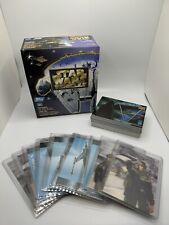 Star Wars Vehicles Trading Cards Topps 1997 Complete set and extras picture