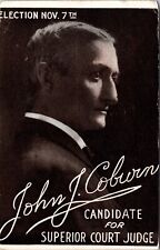 Election Postcard John J. Coburn Candidate for Superior Court Judge~139680 picture