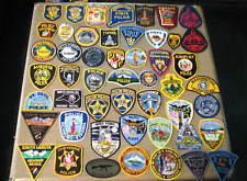 Lot of 50 Different U.S. Police Law Enforcement Collectible Patches Lot 2 picture