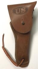 WWII US ARMY M1924 m1911 M1911A1 COLT REMINGTON .45 PISTOL HOLSTER picture