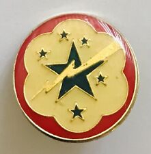 Supply Services WW2 Western Pacific Pin Badge Lightning US Military Vintage (R4) picture