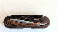 Vintage Feather Safety Razor Co. LTD OSAKA Japan, Wood Handle, Original Case picture