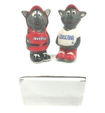 Lehigh Valley Iron Pigs (Phillies) Mascots | Ceramic Salt & Pepper Shakers picture