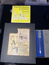 Peanuts Illustration Art Charles Shulz SIGNED AUTOGRAPH 1964 Book Animation Cels picture