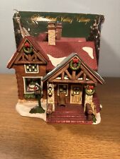 2004 Heartland Valley Village Lighted Christmas House Briscoe Lodge picture