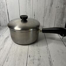 Vintage Revere Ware 2 Qt 95 Stock Pot Sauce Pan with Lid picture