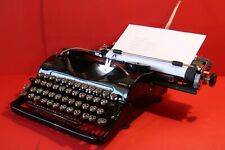 Vintage Groma N Metal typewriter with case  DDR VEB Chemnitz  1949 picture