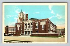 Duluth MN-Minnesota, The New Denfeld High School, Antique, Vintage Postcard picture
