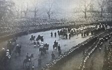 1901 Vintage Magazine Illustration England Queen Victoria's Funeral March picture