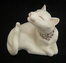 Lenox China Sweet Devotion Cat  w/ Jeweled Collar Figurine picture
