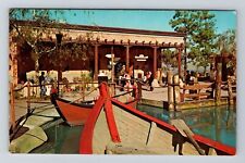 Universal City CA-California Studios Upper Lot Café Lagoon Vintage Postcard picture