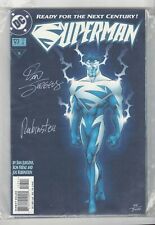 SUPERMAN #123 5/97 READY FOR THE NEXT CENTURY SIGNED DAN JURGENS JOE RUBINSTEIN picture