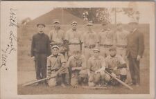 Medford FMC New Jersey 1906 Baseball Team Rare RPPC Photo Postcard picture
