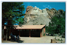 c1950's Four Great Presidents Mount Rushmore Memorial Black Hill SD Postcard picture
