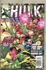 Hulk #7-1999 vf+ 8.5 Ron Garney John Byrne Avengers Newsstand Variant Make BO picture