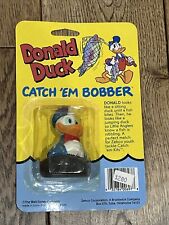Vintage Zebco Donald Duck Walt Disney Catch ‘Em Fishing Bobber NIP Sealed NOS picture