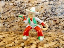 VINTAGE ROSEN ROSBRO / TICO TOYS HARD PLASTIC COWBOY RED / GREEN CHRISTMAS ? picture