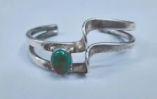 Vintage Navajo Silver and Turquoise Cuff Bracelet picture