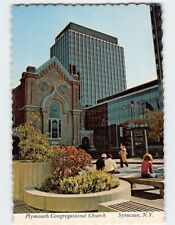 Postcard Plymouth Congregational Church, Syracuse, New York picture