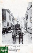 CPA 49 CHANZEAUX IN THE TIME OF THE AUTOMOBILE THE OLD MAIL (MAGNIFICENT CPA ATTE picture