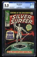 Silver Surfer (1968) #1 CGC FN- 5.5 Origin Issue 1st Solo Title Marvel 1968 picture
