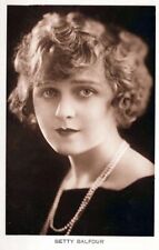 Betty Balfour Real Photo Postcard rppc - English Silent Film Actress picture