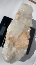 Clear Apophyllite with Peach Stilbite, large cabinet Piece.Source-Jalgaon, India picture