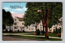 Columbia MO-Missouri, University Of MO, Naval Barracks Souvenir Vintage Postcard picture