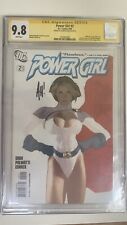 Power Girl #2 CGC SS 9.8 ADAM HUGHES Cover/Signed picture
