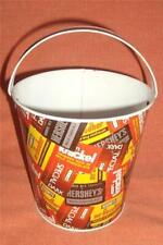 CUTE VINTAGE HERSHEY CANDY BAR GRAPHICS BRYAN OHIO ART COMPANY SAND PAIL TIN TOY picture