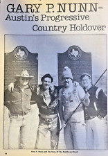 1985 Country Western Performer Gary P. Nunn & The Sons of the Bunkhouse Band picture