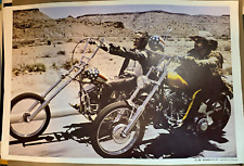 EASY RIDER VINTAGE 1969 MOTORCYCLE CHOPPER POSTER Peter Fonda Dennis Hopper picture