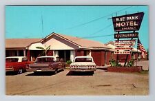 Tiptonville TN-Tennessee, Blue Bank Motel & Restaurant Antique Vintage Postcard picture