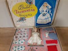 VTG HTF Bridal Trousseau Sewing Doll  Kit Hasbro Pawtucket RI #1539 1950S? picture