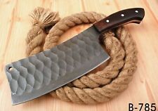 SHARD CUSTOM HAND FORGED CARBON STEEL CLEAVER MEAT CHOPPER BUTCHER KNIFE picture