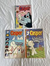 Lot of 3 Casper Comic Books Harvey World picture