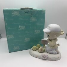 Vtg. Enesco Precious Moments 1997 Growing in Grace Age 13 Turtle Race 272647 picture