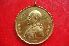 ITALY Pope LEO XIII (Vincenzo Gioacchino Pecci) Episcopal Jubilee 1893 medal picture