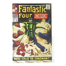 Fantastic Four #61 1961 series Marvel comics Fine+ Full description below [i} picture