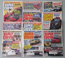 Super Chevy Magazine 1985  Near Complete Year 10 Issues - Great For Restorations picture