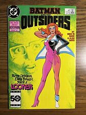BATMAN AND THE OUTSIDERS 31 HIGH GRADE DIRECT 1ST APP LOOKER DC COMICS 1985 picture